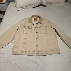 Levi's Light Tan Denim Jacket